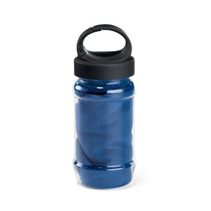 HI ARTX PLUS. Set with a PP and PET bottle and a polyamide and polyester sports towel - Img 1