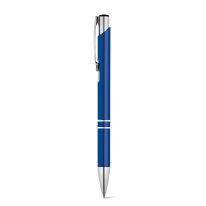 HI BETA BK. Aluminium ball pen with clip - Img 3