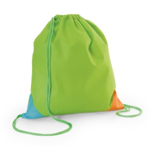 HI BISSAYA. Colourful non-woven drawstring bag (80 g/m²) - Img 2