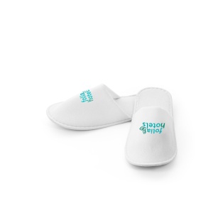 HI DANES. Unisex bedroom slippers in polyester - Img 7