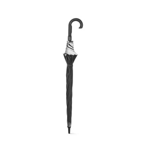 HI FINNLEY. Umbrelă 27” din poliester reciclat rezistent la vânt (100% rPET) pongee 190T - Img 4