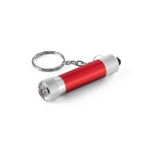 HI LERGAN. Breloc din aluminiu cu lanternă cu 3 LED - Img 1