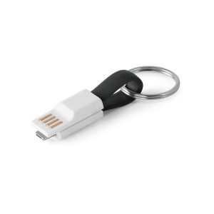 HI RIEMANN. USB cable with 2 in 1 connector in ABS and PVC - Img 3