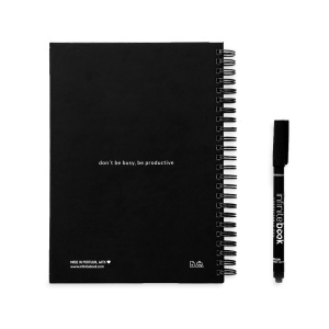 HI STARTER KIT INFINITE PLANNER A5. Setul include un "Jurnal infinit", kit de curățare, marker și suport pentru marker - Img 5