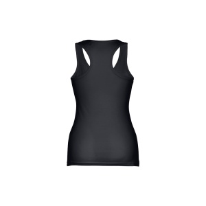 HI THC TIRANA. Women's sleeveless cotton T-shirt