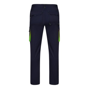 HI VL FIDES. Two-tone, multi-pocket stretch trousers (240g/m²), in cotton (46%), EME (38%) and polyester (16%) - Img 36
