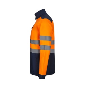 HI VL HESTIA LARGE. Two-tone soft shell jacket (280g/m²), with fleece lining and TPU membrane, in polyester (96%) and elastane (4%) - Img 13