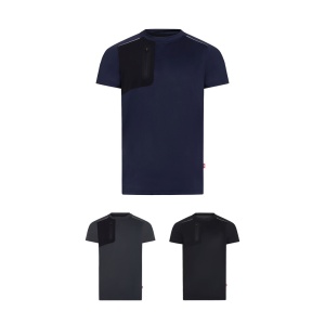 HI VL RHEA. Technical waffle T-shirt (110 g/m²), made from 100% recycled polyester - Img 4