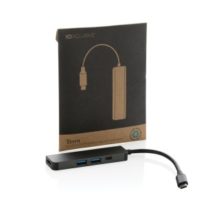 Hub Terra RCS din aluminiu reciclat cu intrare HDMI - Img 4