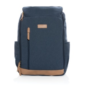 Impact AWARE™ 16 oz. recycled canvas 15" laptop backpack - Img 9