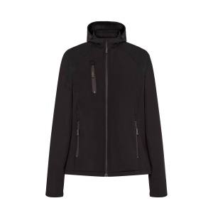 JHK™ SOFTSHELL JACKET HOODED LADY