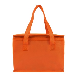 Laminated non-woven fabric cooler bag with silver interior - Img 8