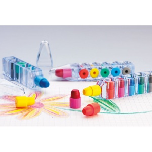 MAGIC Set of 6 wax crayons - Img 2