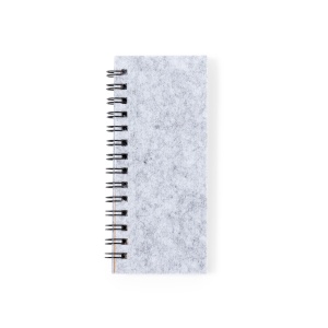 MAK Aurat - Sticky Notepad Felt RPET 30 Sheets Notepad. 25 Sticky Notes 4,5 x 4,5 cm. 125 Mini Sticky Notes 1,2 x 4,5 cm - Img 3
