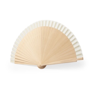 MAK Dubert - Hand Fan Wood/ Polyester - Img 2