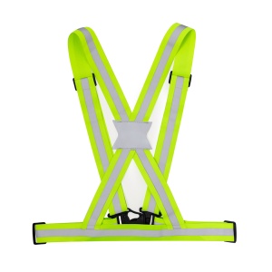 MAK Elisian - Reflective Vest Polyester One Size. Adult. Homologated. Adjustable