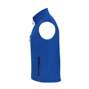 MAK Handricks - Vest Triple Layer. Outside: Soft Shell, 94% Polyester RPET/ 6% Elastane. Inside: 100% Polyester Micropolar RPET. 340 g/ m2 Wind and Water Resistant - Img 9