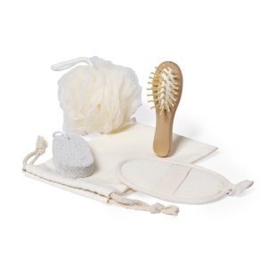 MAK Seido - Bathroom Set 4 Accessories. Cotton Pouch - Img 5