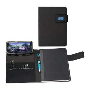 MC A5 notebook with powerbank
