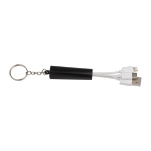 MC Keychain with USB charging cable