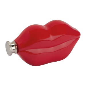 MC Lip shaped hip flask