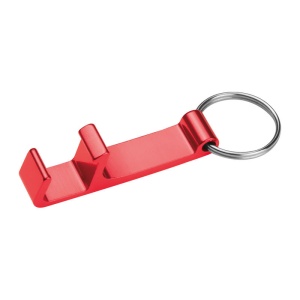 MC Metal keyring with bottle and can opener