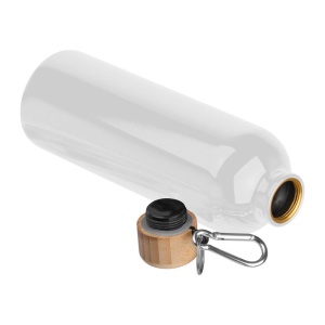 MC Sticlă din oţel inoxidabil cu carabină, 750ml