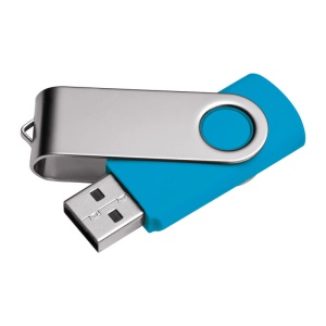 MC USB Stick with leather cover 4GB