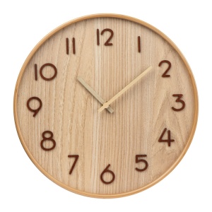 MC Wooden wall clock