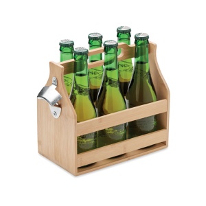 MO CABAS - 6 beer crate in bamboo - Img 3
