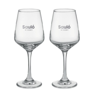 MO CHEERS - Set of 2 wine glasses