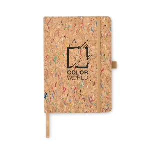 MO CORNOTA - Notebook A5 din plută colorată