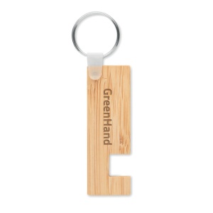 MO GANKEY - Bamboo stand and key ring