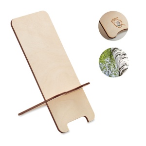MO GROUW STAND Birch Wood phone stand