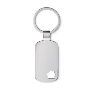 MO HOUSE KEY - Breloc metalic cu MOtiv casă