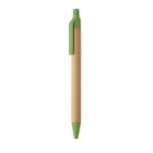 MO ITEA COLOUR - Push button ball pen in bamboo - Img 4