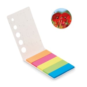 MO MEMO SEED Seed paper page markers pad