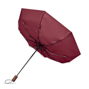 MO RAYNA FOLD 21" auto umbrella wood handle - Img 11