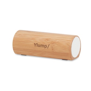 MO SPEAKBOX - Boxă wireless din bambus 2x5W