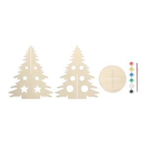 MO TREE AND PAINT - DIY wooden Christmas tree - Img 3