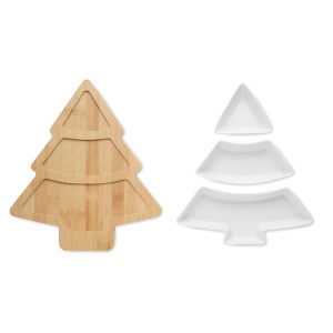 MO VIRAM Christmas tree serving tray - Img 4