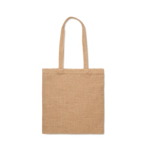 MO ZOLANG - Jute long handled shopping bag - Img 3