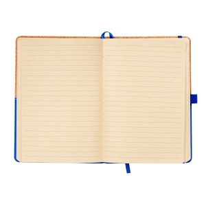 Notebook in cork and PU, lined sheets 80 pages 70 gr. in ivory color. - Img 2
