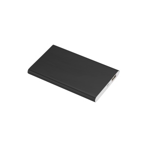 ON™ 4000mAh aluminium power bank. Max Output 5V-1000mA-Input 5V-1000mA