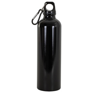 ON™ Aluminum bottle with carabiner. 750ml, no box