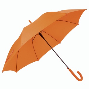 ON™ Automatic umbrella with rubberised handle and ferrule