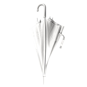 ON™ Automatic umbrella with rubberised handle and ferrule