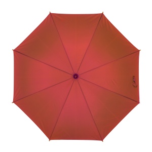 ON™ Automatic umbrella with wood shaft, ferrule and handle