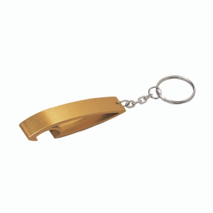ON™ Aluminium key ring with bottle opener