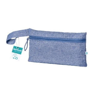 ON™ Document holder made of 180 g/m2 recycled cotton with zipper closure, GRS certified - Img 3